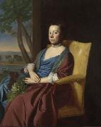 John Singleton Copley Mrs. Isaac Smith oil